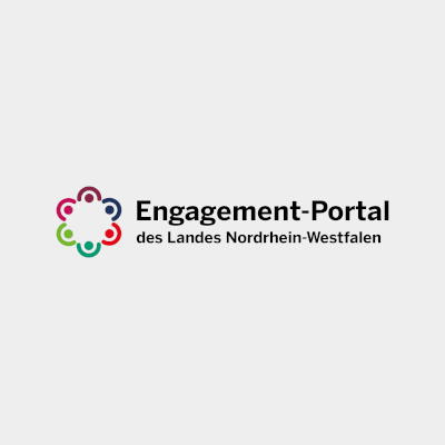 Logo der Webseite "Engagement-Portal des Landes Nordrhein-Westfalen"